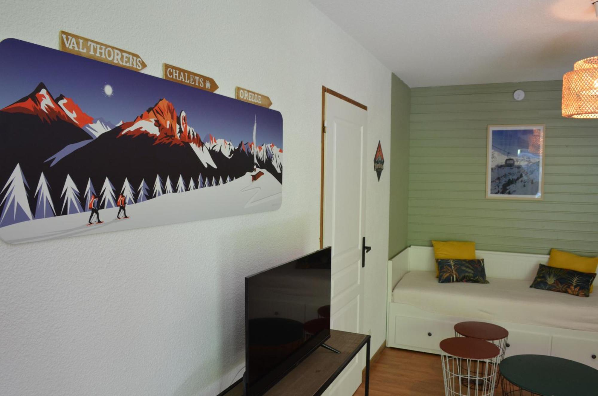 Appartements 3 Vallees, Piscine Et Sauna Orelle Exteriér fotografie